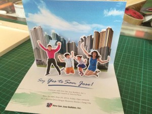 san jose builders Promotional Pop Up Invitation