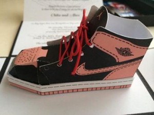 Air Jordan Inspired 3D Shoes Pop Up Invite