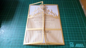 Gate Custom Cutout for Junior Prom Event