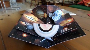 Man of Steel Space Themed Pop Up Invite