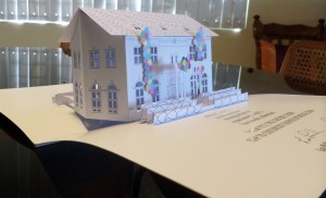 3D Pop Up House - Philips House UK