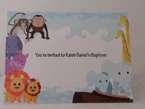 Noah's Ark Pop Up Card