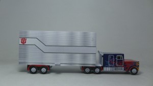 3D Truck (Transformers-Themed) Pop Up Birthday Invite